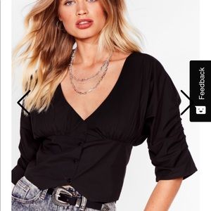 Nasty Gal Blouse NWT